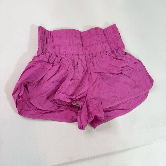 Free People Movement Shorts Womens Medium Way Home Pink Running Athletic Liner - Picture 1 of 10